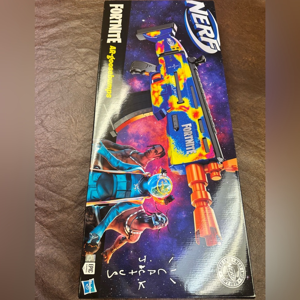 Travis Scott Cactus Jack Fortnite AR-Goosebumps Nerf Elite Dart Blaster